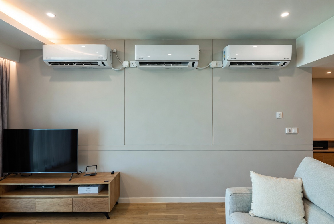 Residential multi-split install